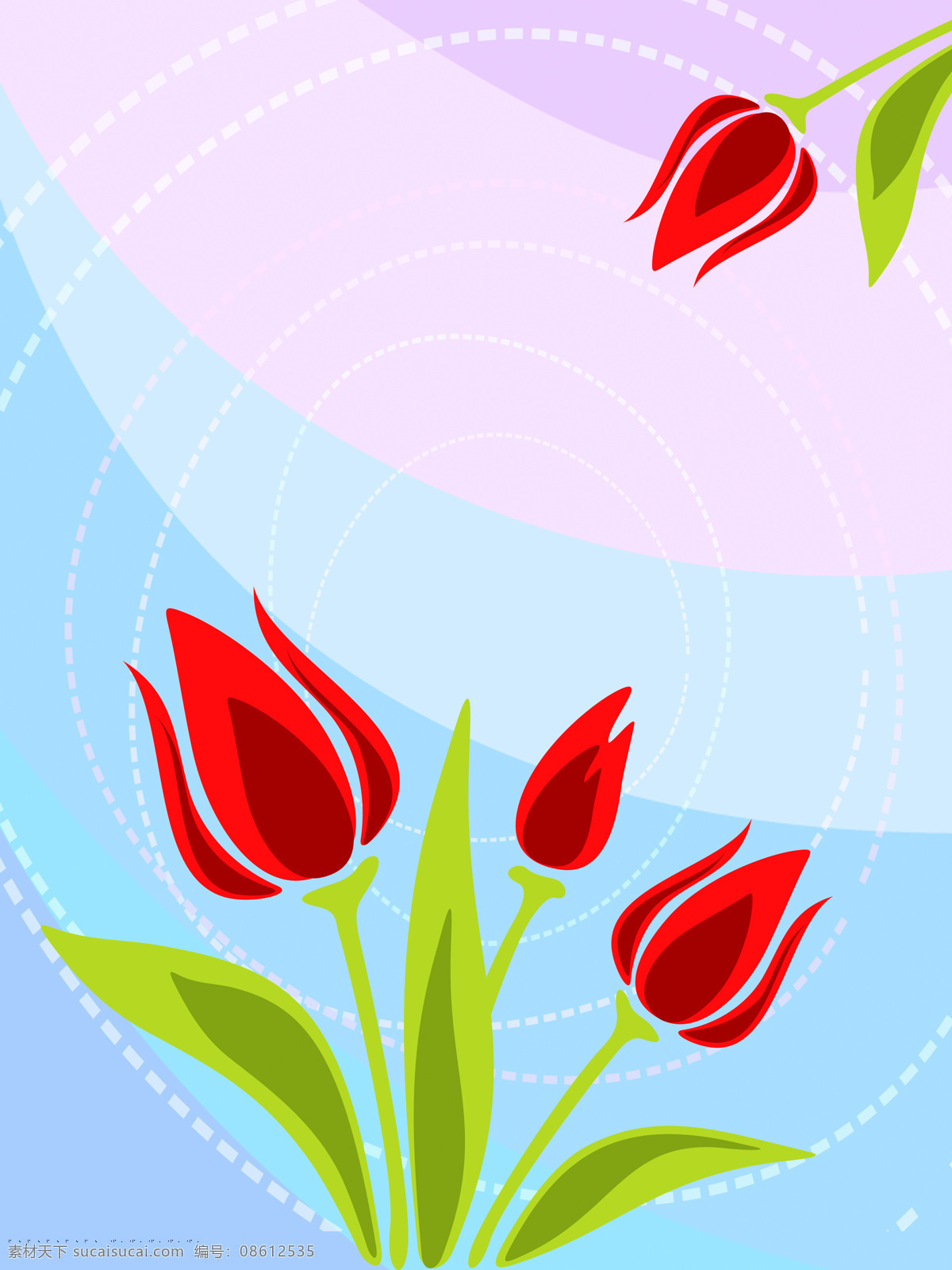 手绘 红色 花朵 玻璃 移门 移门图案 移门素材
