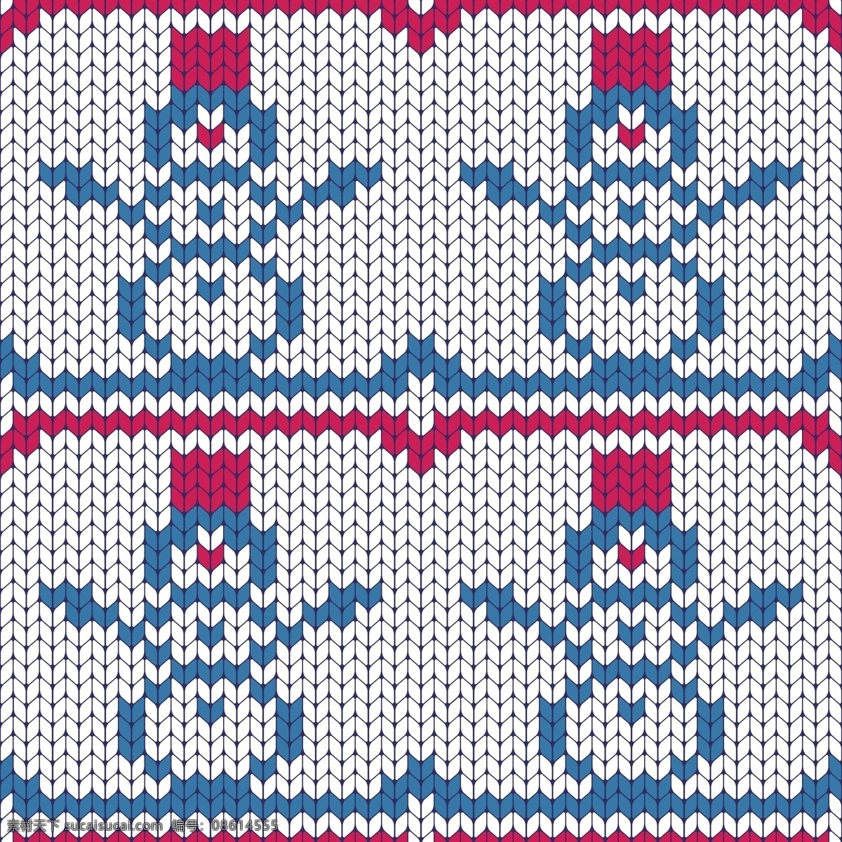 红帽子 雪人 圣诞节 填充 背景 矢量 白色 冬季 节日 平面素材 设计素材 矢量素材 下雪 雪白