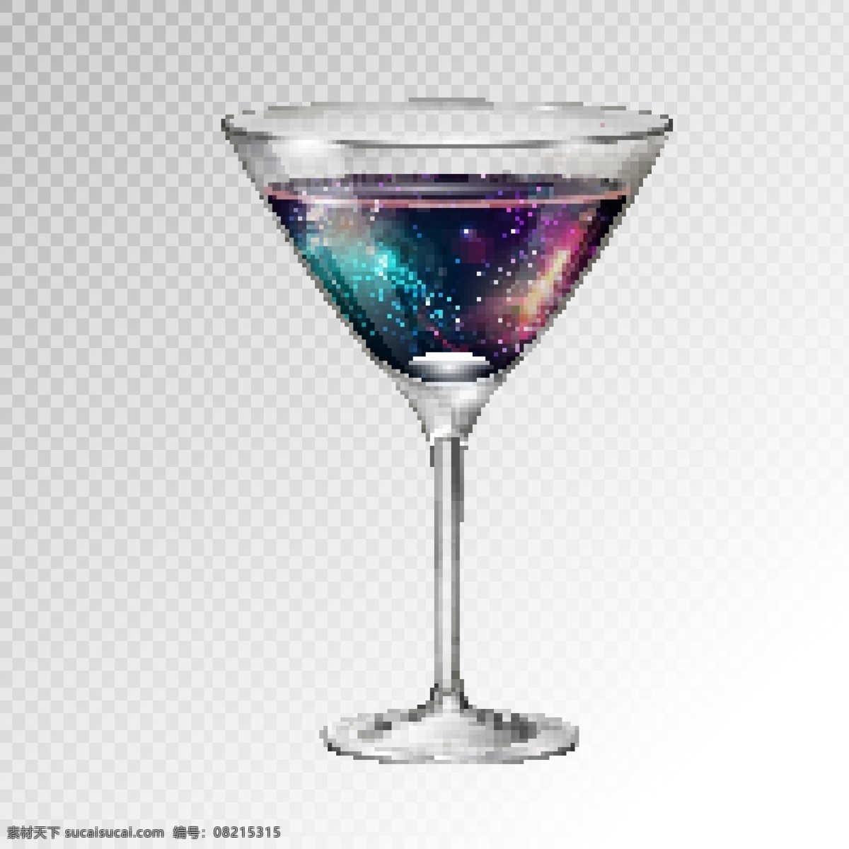 炫丽鸡尾酒 高脚杯 炫丽 鸡尾酒 主题 酒杯 酒水 玻璃杯 梦幻 生活用品 生活百科 餐饮美食