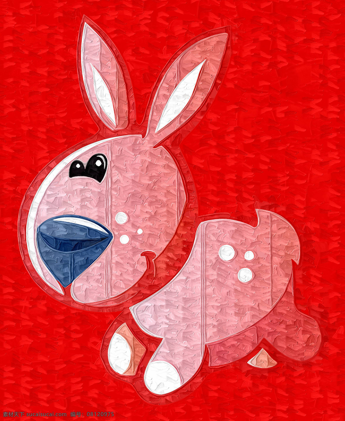 插画 插图 抽象画 抽象油画 动物 儿童读物 儿童画 绘本 兔子设计素材 兔子模板下载 兔子 卡通 趣味 可爱 生动 艺术 手绘 手绘油画 无框画 艺术画 油画 装饰画 绘画书法 文化艺术 装饰素材