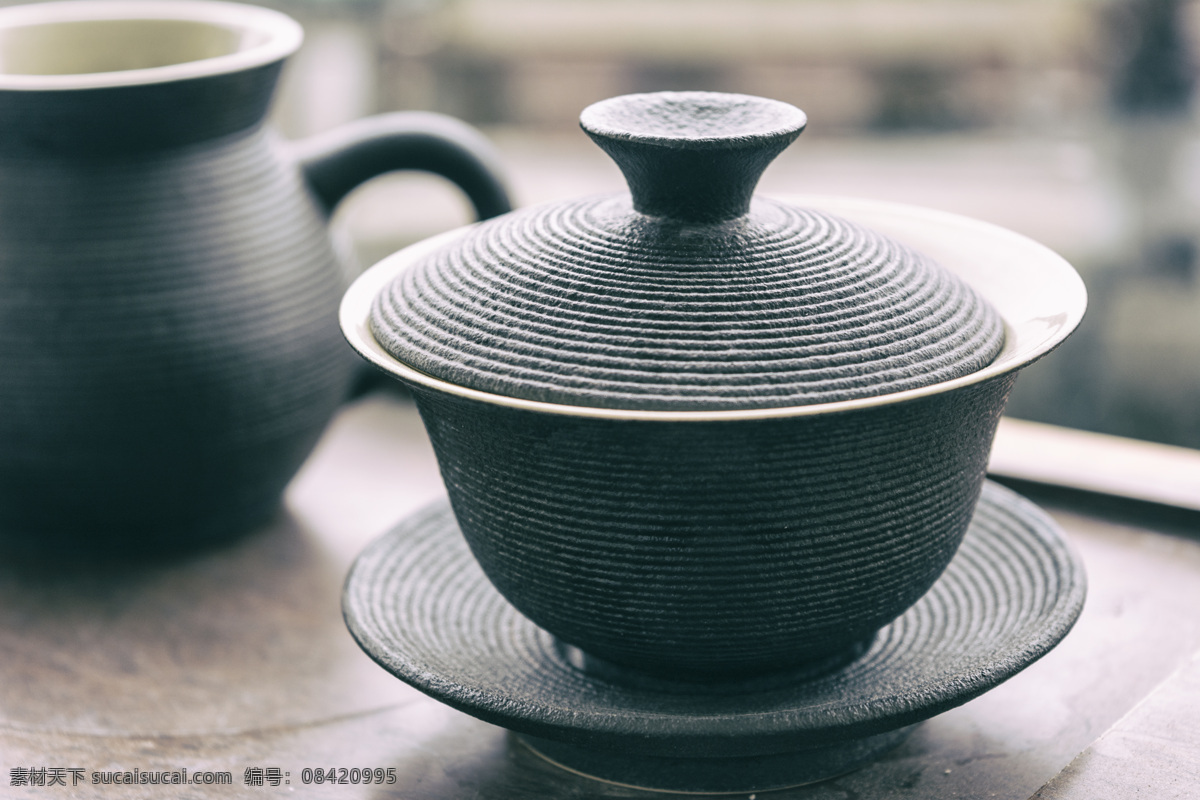 茶杯 中国风 茶壶 茶几 茶色 餐饮美食 餐具厨具