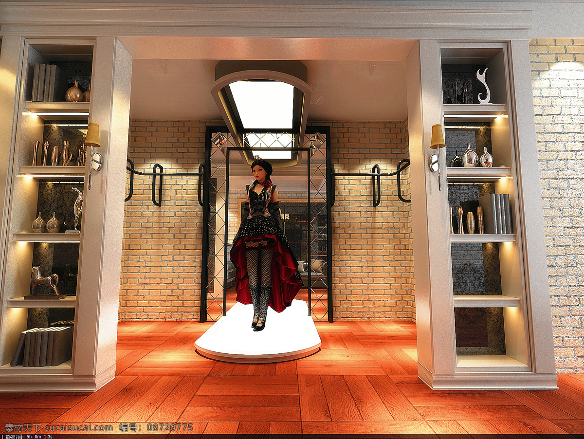 服装店 试衣间 店 服装 效果图 试衣 原创设计 其他原创设计