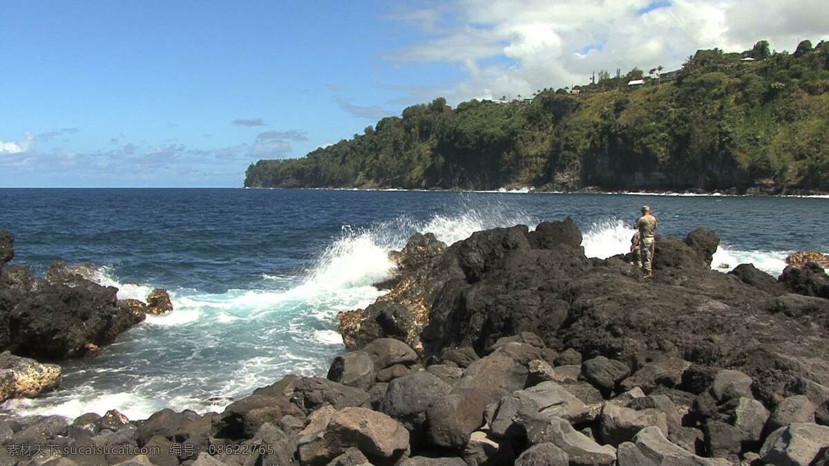 夏威夷 人和 波 劳 帕 霍 股票 视频 视频免费下载 大岛 岛 热带 岩石 碰撞 飞溅 啪 海洋 水 人 家庭 劳帕霍也霍也 avi 灰色