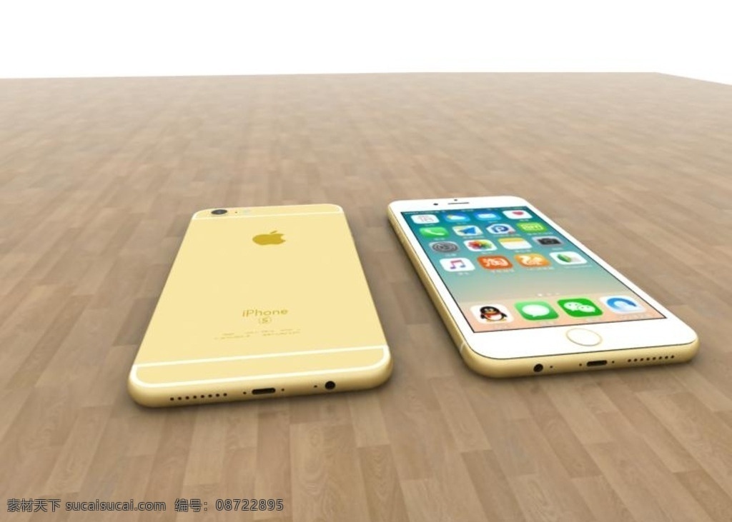 iphone6s 手机模型 iphone 模型 iphone6 手机 3d作品 3d设计 max