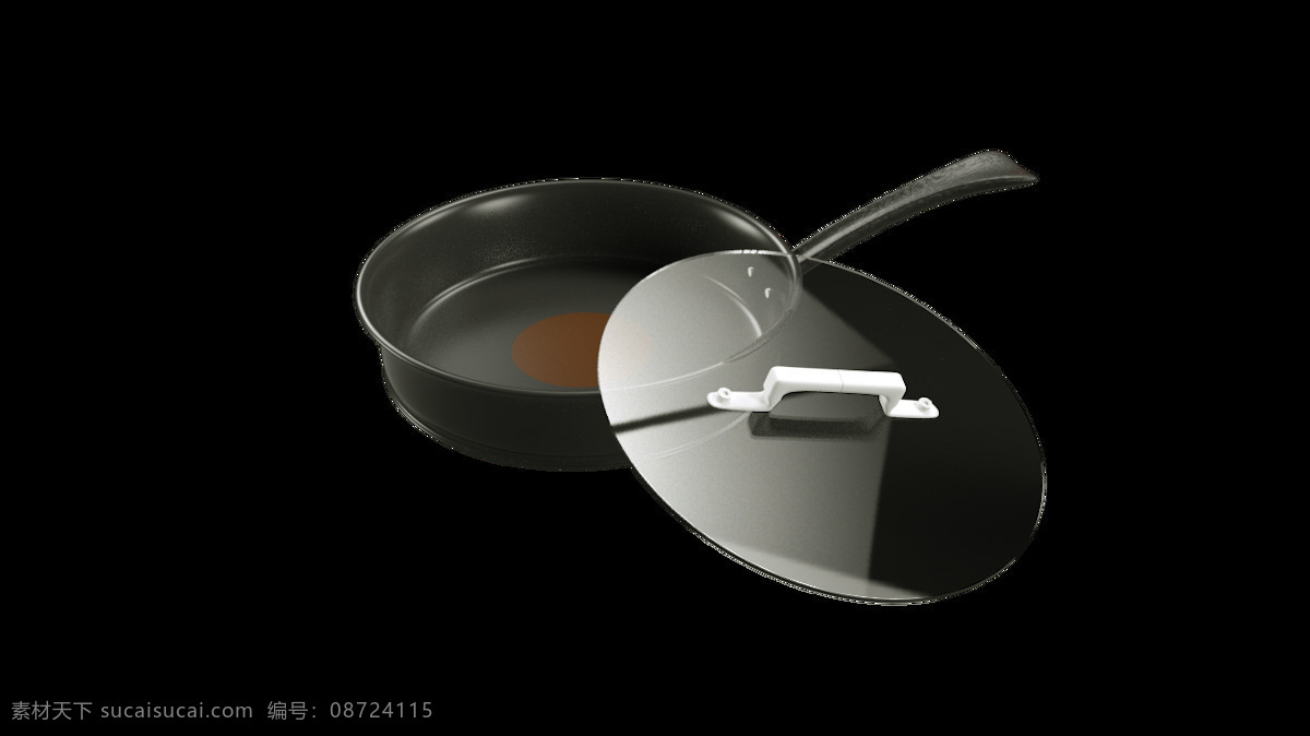 c4d 通用 厨房 锅 具 模型 厨具 做饭