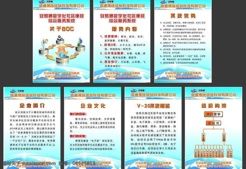 cdr矢量 便民服务 服务 工作流程 架构 简介 科技 流程 商家 安易通 展板 组织 优势 boc 网络平台 数字化 消费者 网点 网络 智慧 通讯科技 现代科技 矢量 其他展板设计
