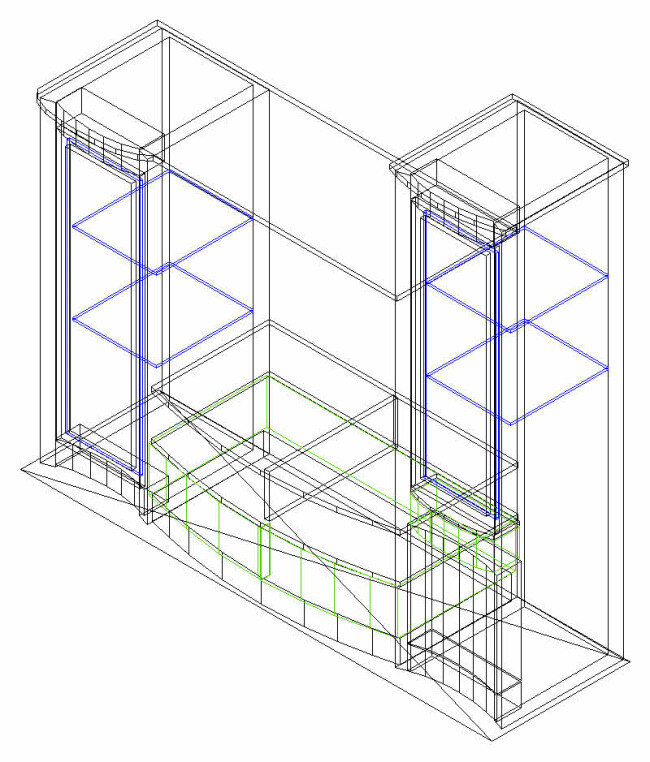组合 电视柜 3d cad 家居 家装 模型 装饰 cad素材