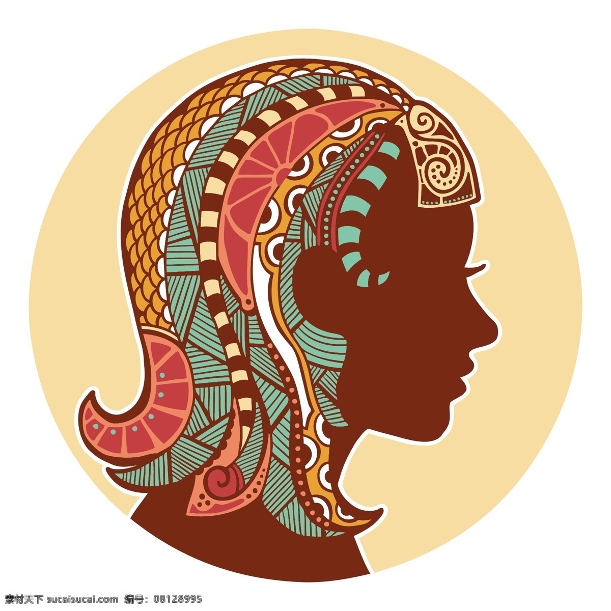 印花 矢量图 t恤图案 服装图案 色彩 十二星座 印花矢量图 处女座 面料图库 服装设计 图案花型