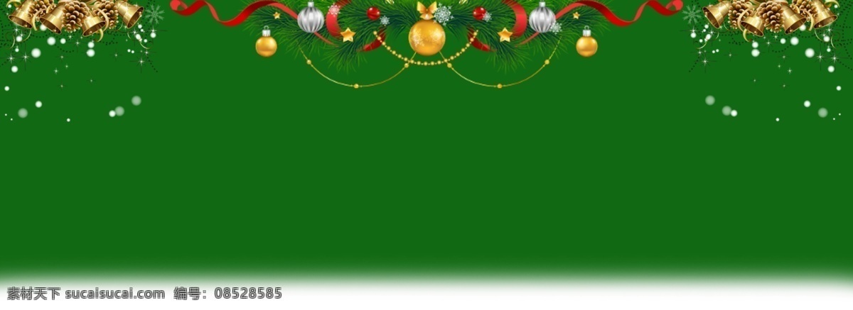 绿色 圣诞 背景 铃铛 简约 圣诞装饰 圣诞背景 绿色背景 背景素材 banner
