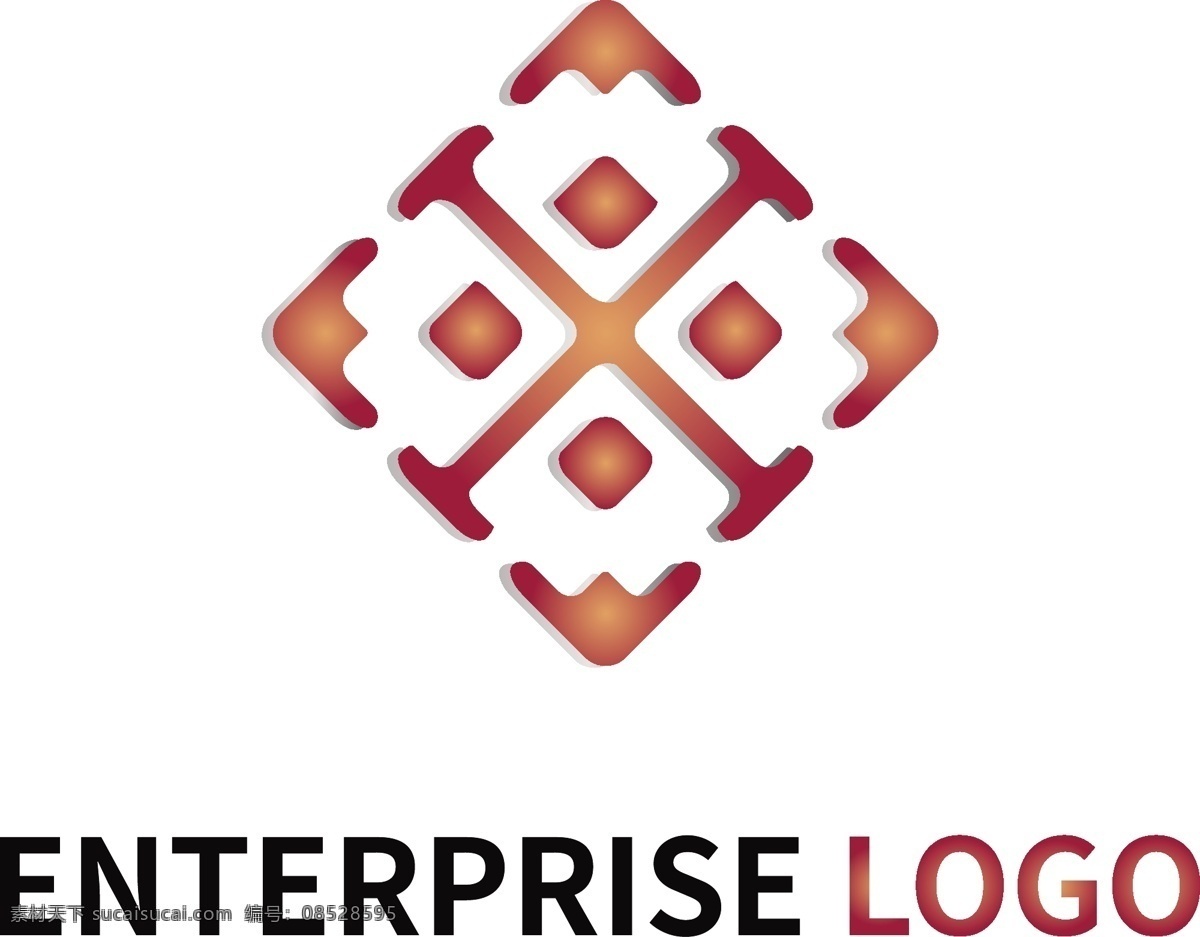 商务 公司 logo 标志 企业 酒店 包装业 旅游路线 logo设计