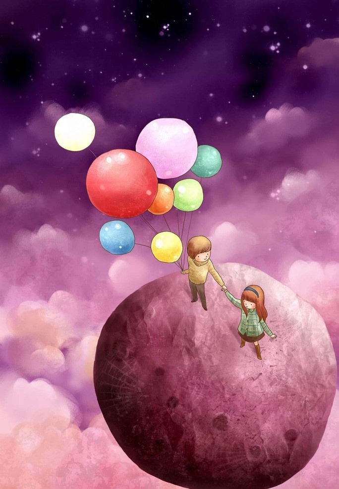 梦幻 星球 卡通 梦幻星球 外太空 外星球 气球 男孩 女孩 热气球 云朵 云彩 插画 水墨 水彩 油画 背景画 动漫 图画素材 梦幻素材 童话世界 背景素材 卡通人物 卡通娃娃 梦想世界 儿童世界 卡通玩偶 动漫玩偶 矢量人物 卡通设计 动画设计 动漫设计 幼儿卡通 分层 源文件