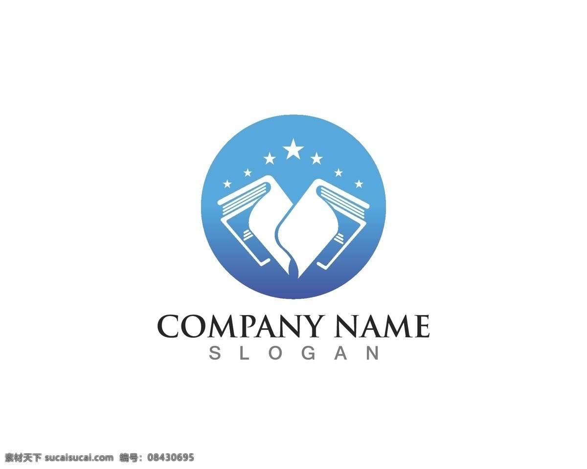 教育 logo log设计 企业 log 标识设计 经典 矢量标牌 书本标志 书图标 书标签 学习 毕业 教育素材 图标 标签 标志图标 其他图标