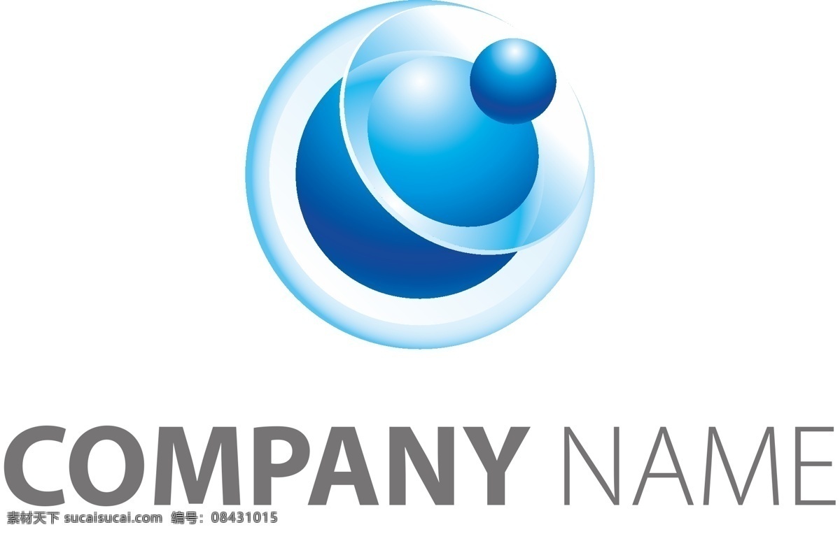 蓝色 标志 创意 科技 logo 企业 商业 公司 商务 生物