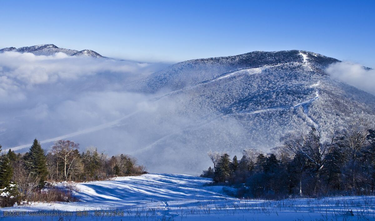 雪山 滑雪场 冰雪 风景摄影 雪 自然景观 山水风景