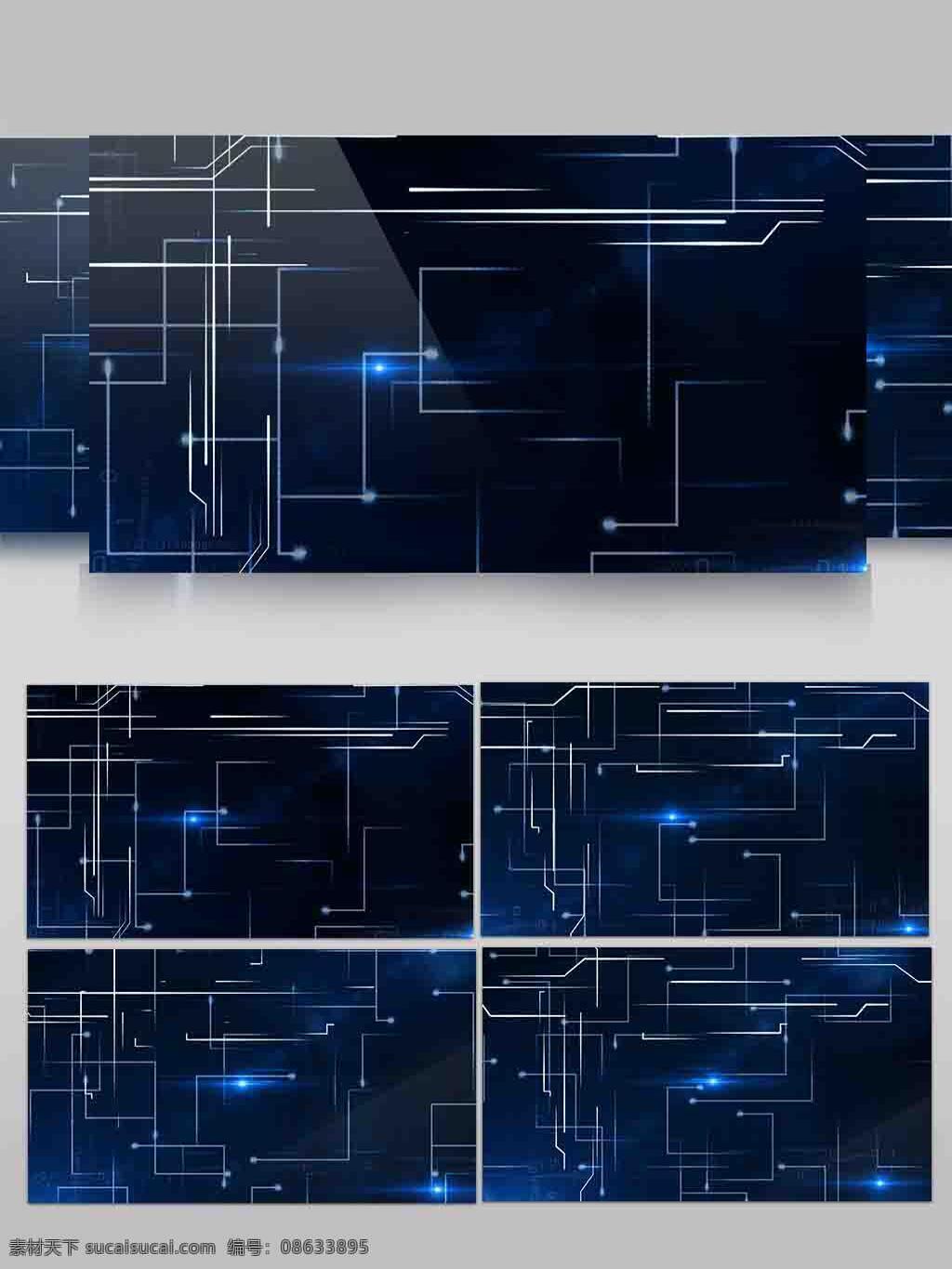 科技 信息 科幻 背景 蓝色 风 瓦片 魔法 奇幻