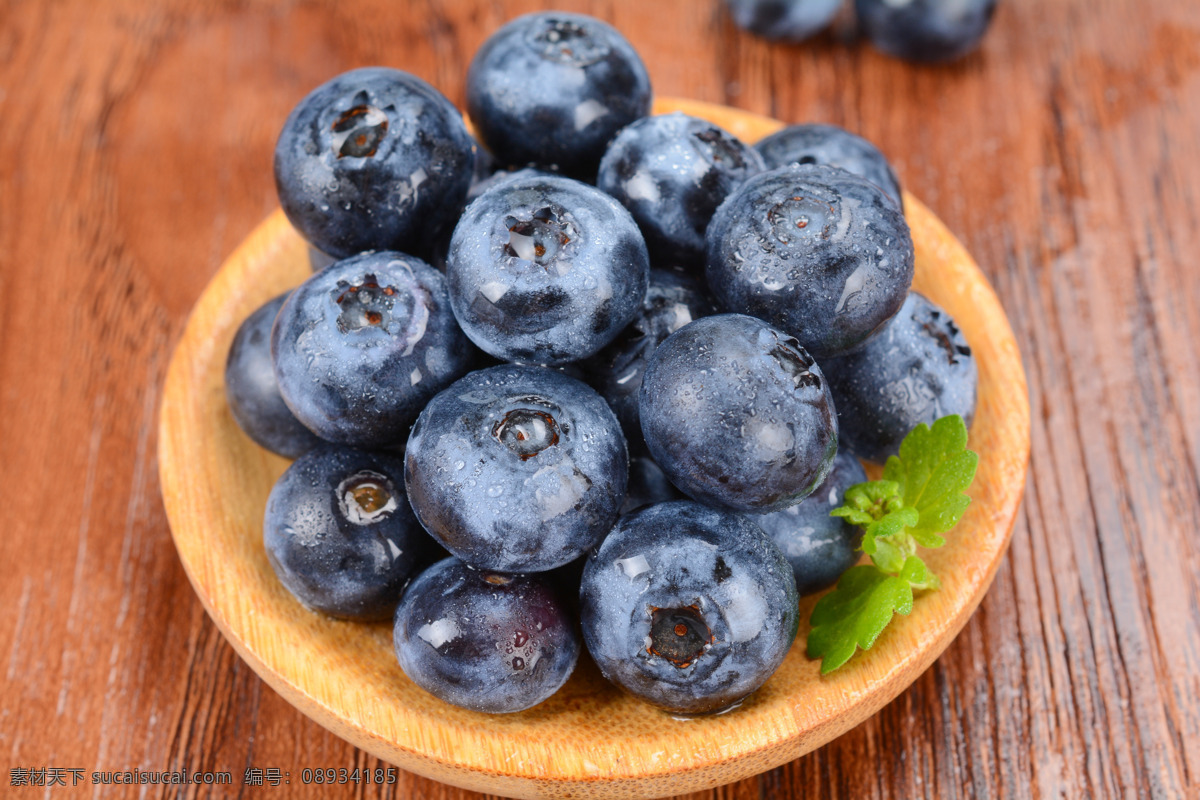 蓝莓 水果 酸甜 可口 美味 时令水果 食物 生物世界