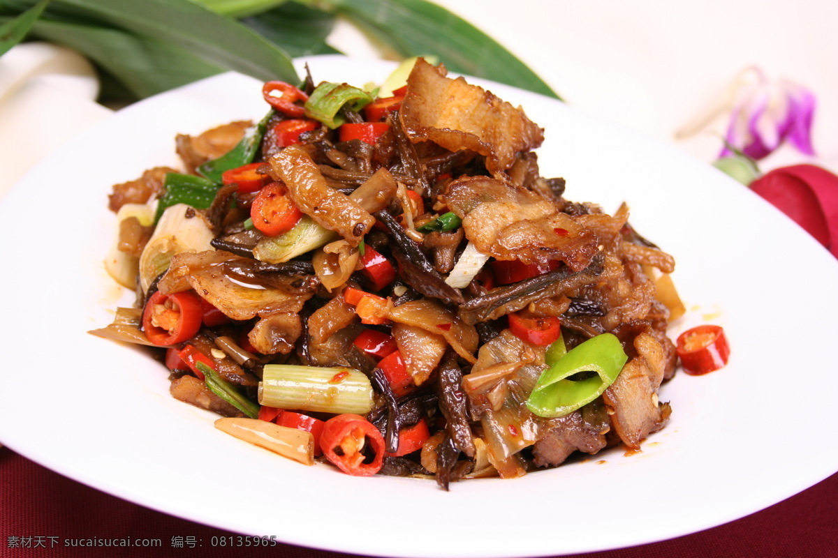 茶树菇五花肉 传统美食 美味 营养 菜谱 餐饮 茶树菇 五花肉 美食 餐饮美食