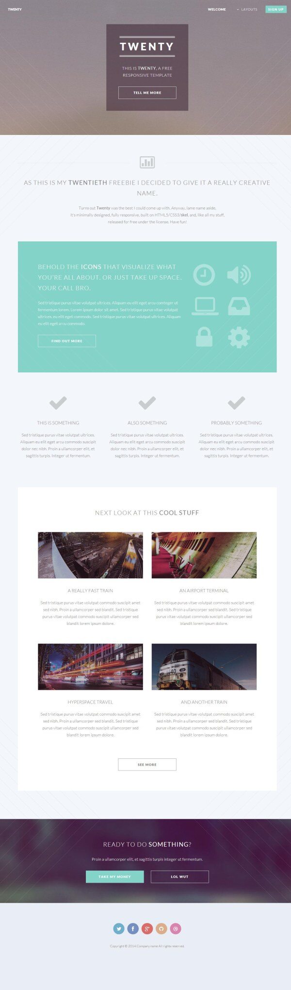 轻量级 响应 式 html5 模板 框架 联系 页面 主页 html5css3 响应式 skel 左侧栏 右侧栏 单栏 网页素材 网页代码
