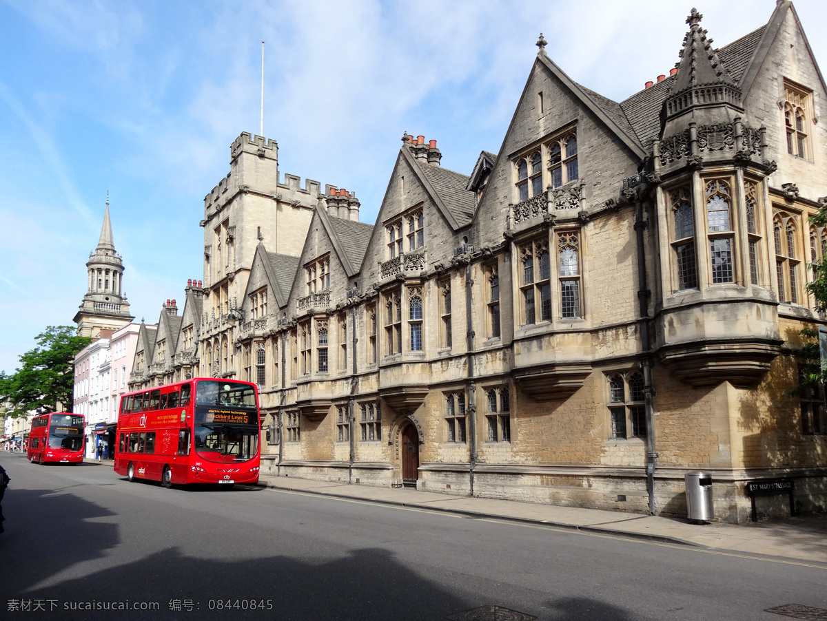 英国之旅图片 牛津 大学城 中世纪 遗迹 学院风格 梦幻风格 庄严学府 双层巴士 国外旅游 旅游摄影