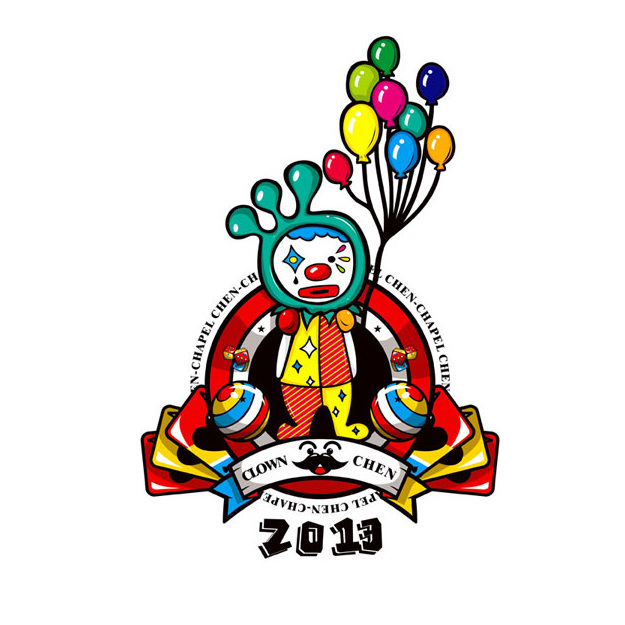 位图免费下载 服装图案 马戏团 人物 位图 文字 小丑 面料图库 服装设计 图案花型