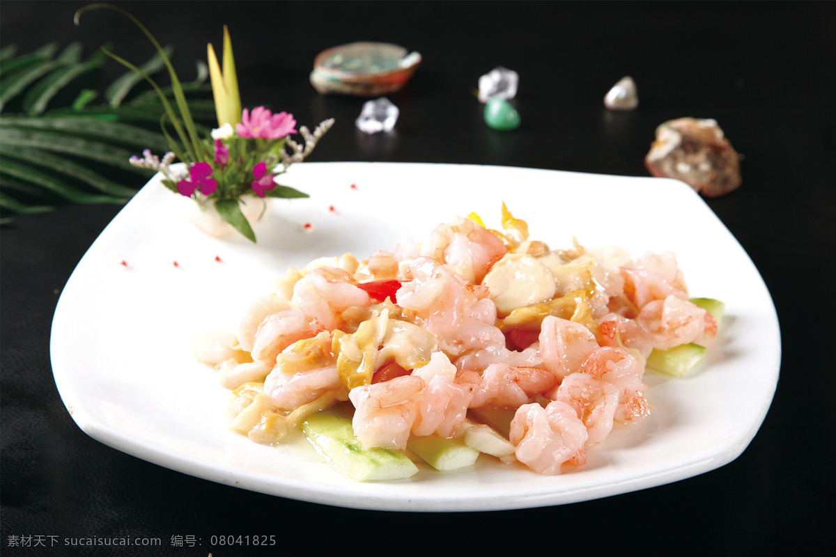 碧绿海中宝 美食 传统美食 餐饮美食 高清菜谱用图