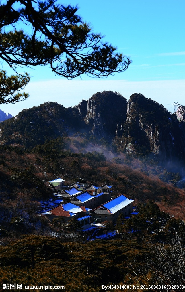 唯美黄山 唯美 风景 风光 旅行 自然 安徽 黄山 山 险峻 俯视 旅游摄影 国内旅游