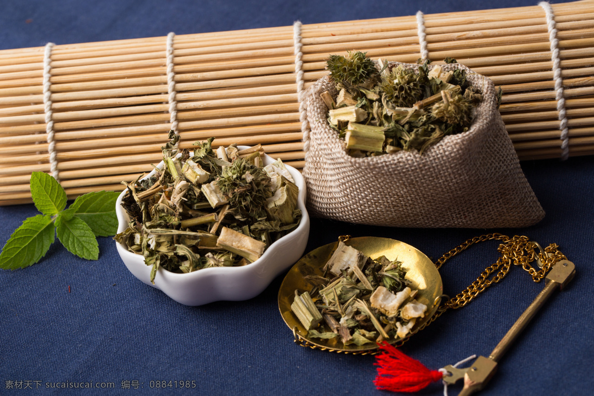 益母蒿 坤草 茺蔚 中药 中药材 药材 食物 食材 食物原料 中药益母草 餐饮美食