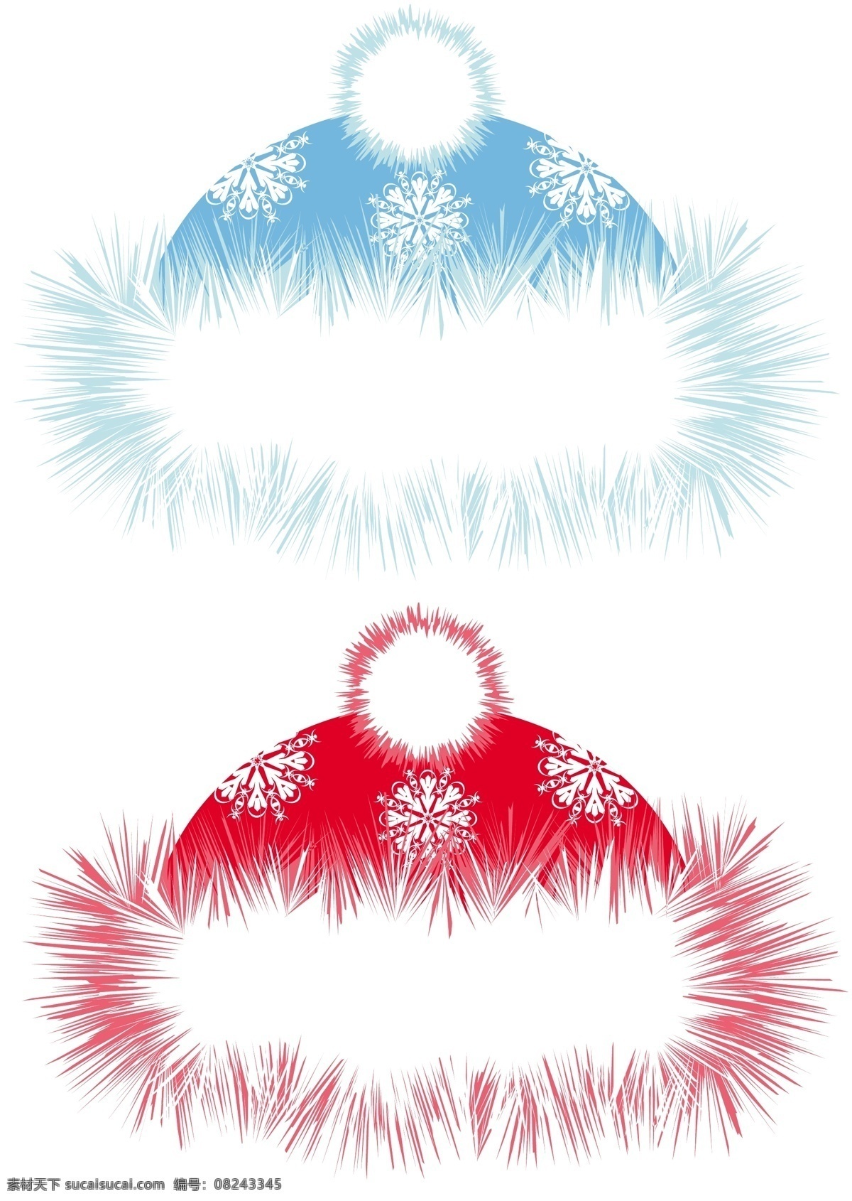 雪花 帽子 矢量 矢量图 其他矢量图