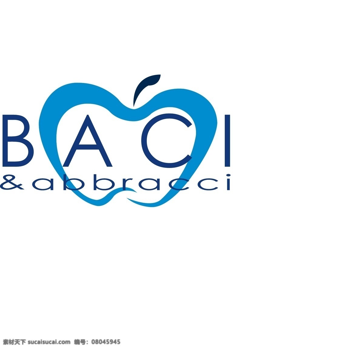 logo大全 logo 设计欣赏 商业矢量 矢量下载 baciandabbracci 服装 品牌 标志 标志设计 欣赏 网页矢量 矢量图 其他矢量图