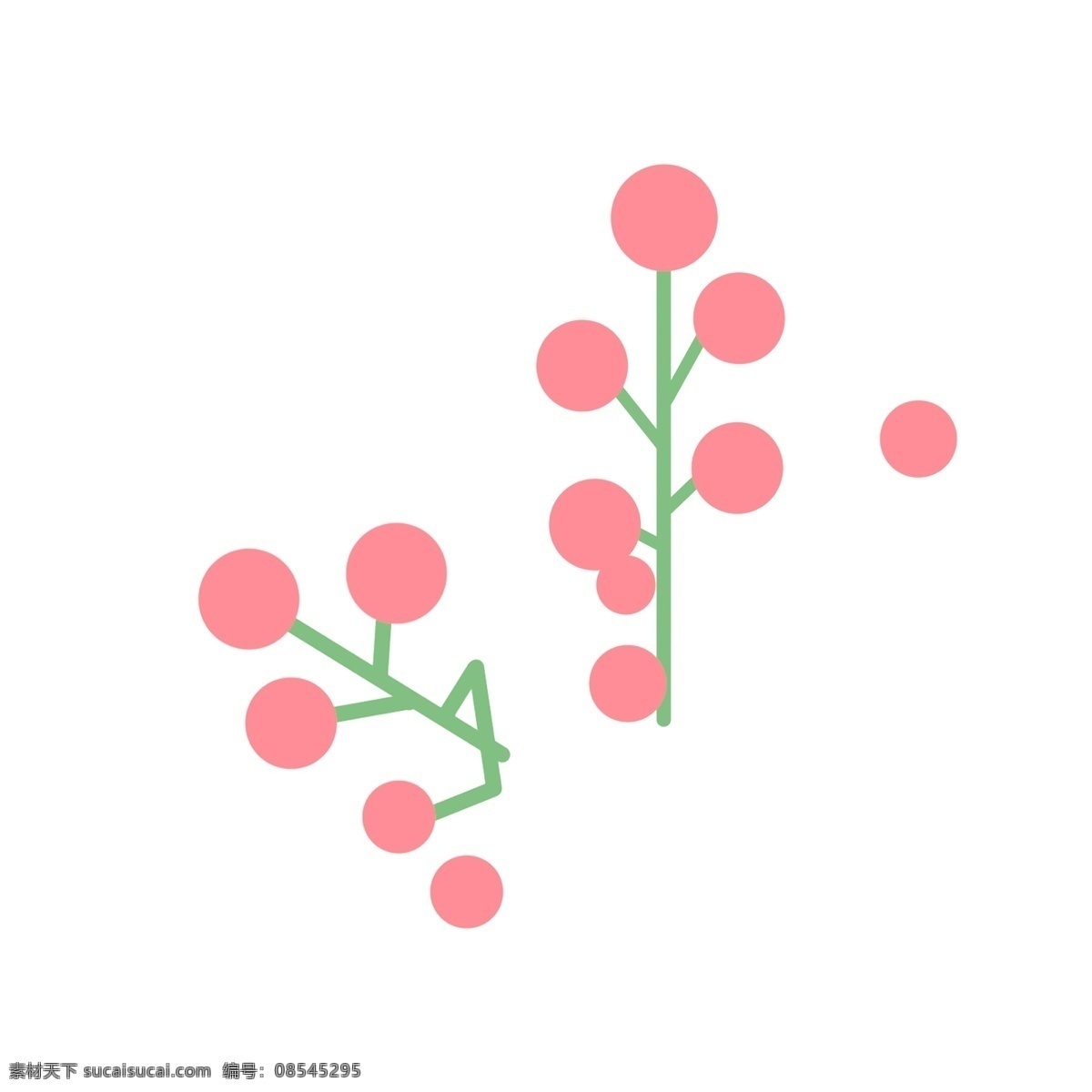 红色小花 红色 小花 装饰