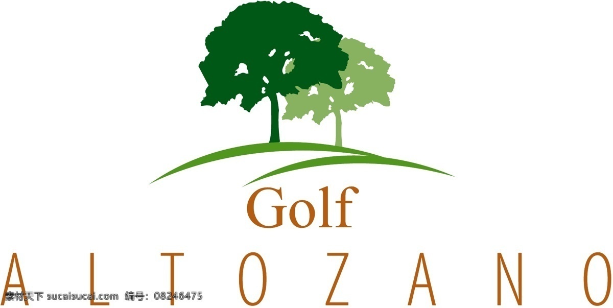 altozano 高尔夫 俱乐部 标识 公司 免费 品牌 品牌标识 商标 矢量标志下载 免费矢量标识 矢量 psd源文件 logo设计