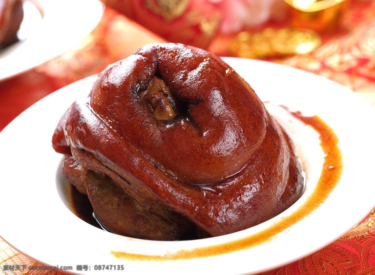 红烧蹄髈 蹄髈 猪肉 红烧 江南美食 年菜 美食 传统美食 餐饮美食