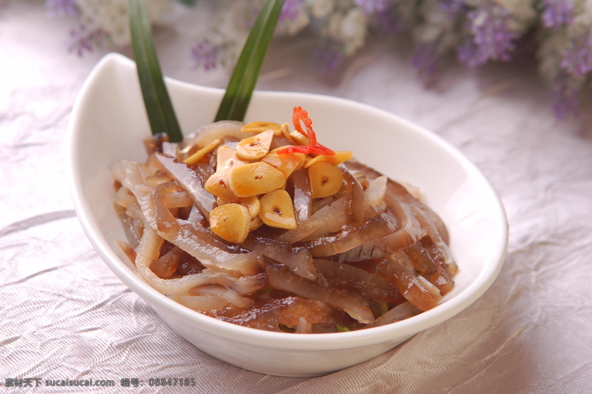 捞汁海参丝 美食 捞汁 海参丝 传统美食 餐饮美食