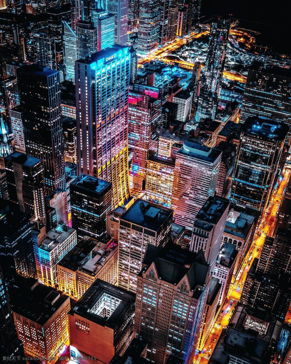 灯光 璀璨 城市 高楼大厦 灯光璀璨 车流 夜晚 灯火璀璨 明亮的夜晚 建筑 商业区 住宅 房屋 房子 大图 高清 建筑园林 建筑摄影
