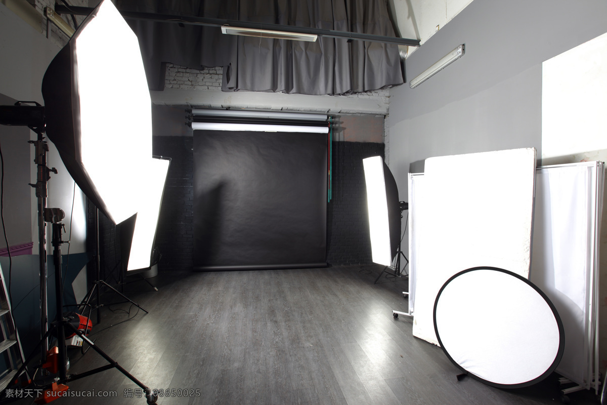 工作室 摄影灯 背景面 灯光 照相 室内设计 环境家居