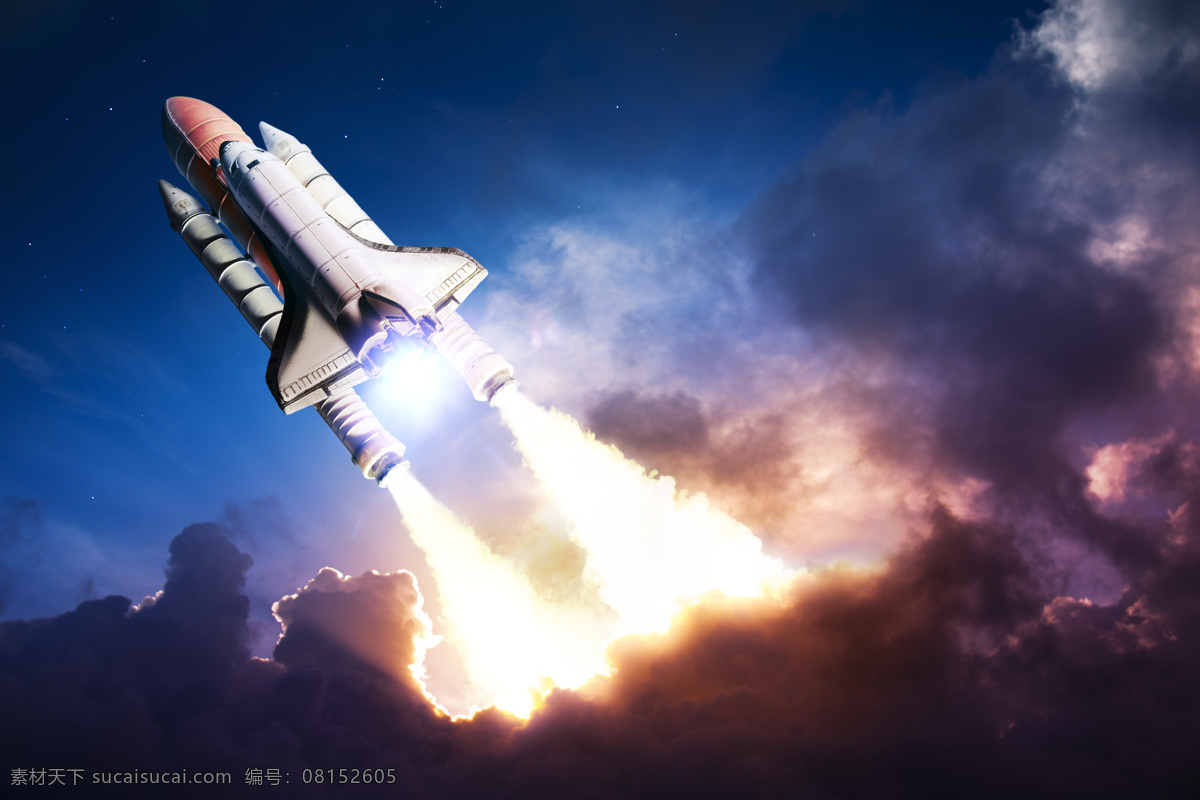 冲向 太空 火箭 太空飞船 宇宙飞船 运载火箭 宇宙太空 环境家居