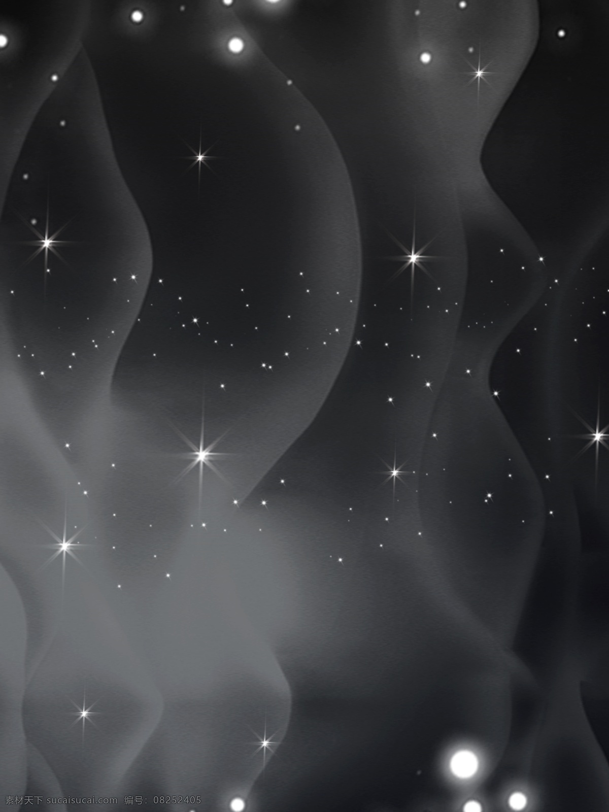 纯 原创 商务 流体 镭射 渐变 背景 黑白纯色 流体星光 纯原创