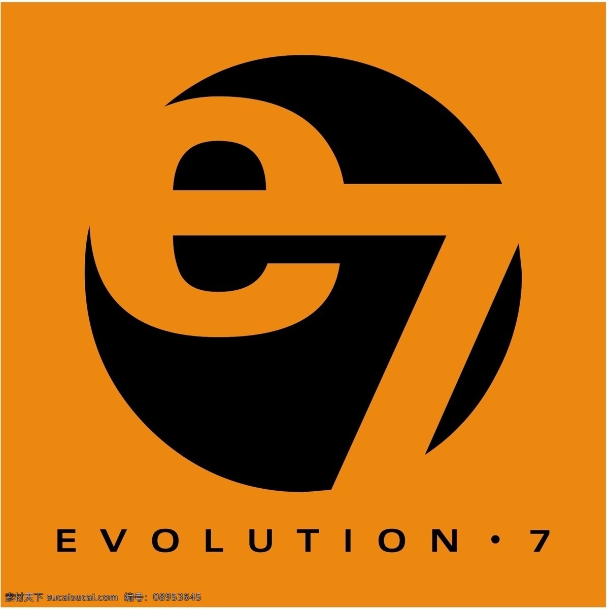 免费下载e7 e7标识 标识为免费 橙色