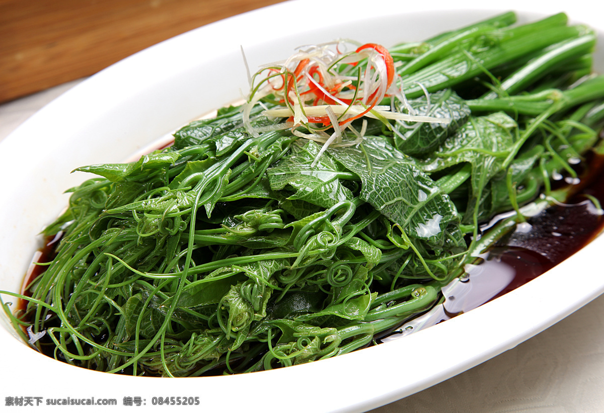 白灼龙须菜 美食 传统美食 餐饮美食 高清菜谱用图