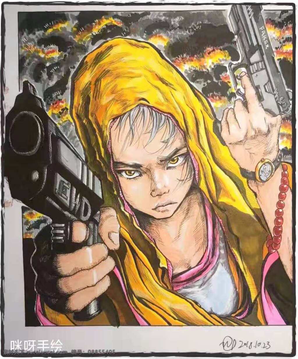漫画人物 漫画 人物 头像 插画 手绘 动漫动画 动漫人物
