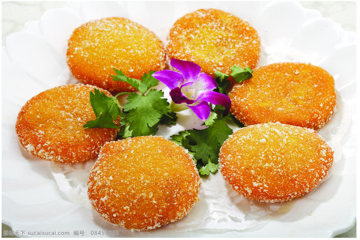 南瓜饼 金黄饼子 黄金饼 甜食 美食 菜品 菜肴 饮食类 餐饮美食 传统美食