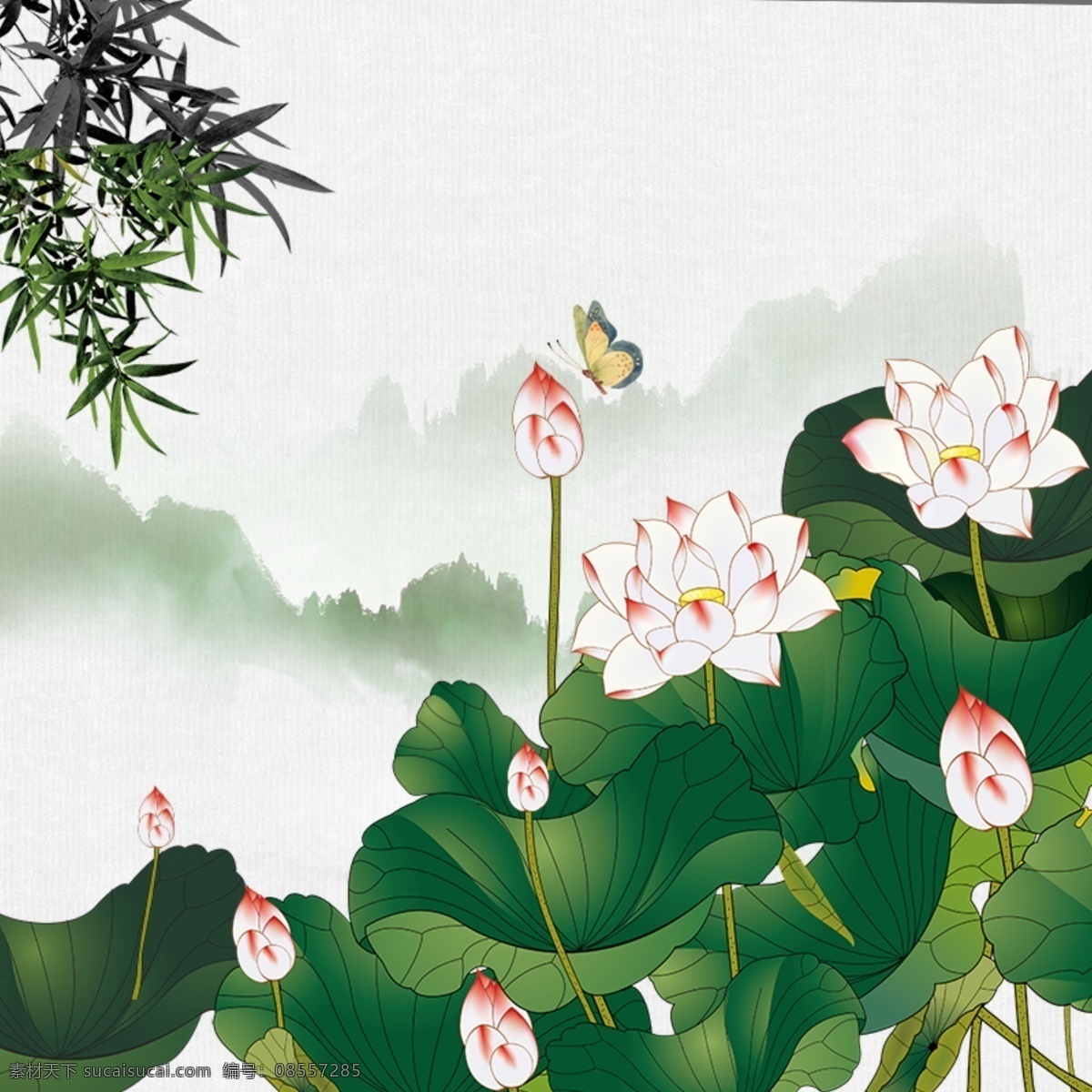 墙纸图片 中国风 水墨背景 水彩水墨 江南水乡 茶道 屏风 墙纸 背景素材 古朴 意境 古风 古典 红色 喜庆 渔滃 复古 背景模板