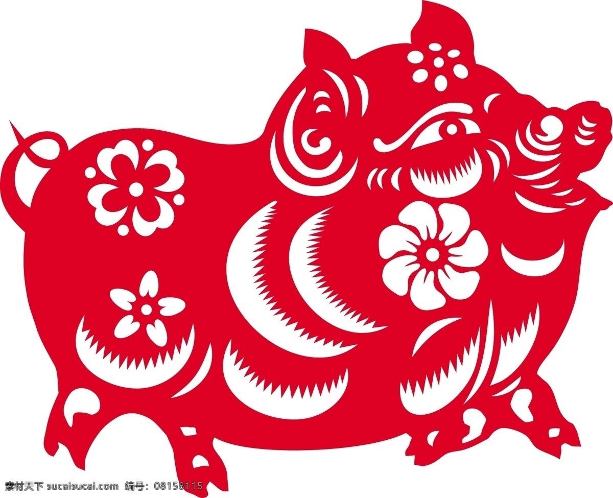 猪剪纸 生肖剪纸 猪年 12生肖 剪纸 新年剪纸 剪纸素材 动物剪纸 福字 传统剪纸 春节剪纸 十二生肖剪纸 十二生肖 剪纸图案 吉祥剪纸 生肖图案 生肖插图 传统民俗 窗花 中国剪纸艺术 图标等