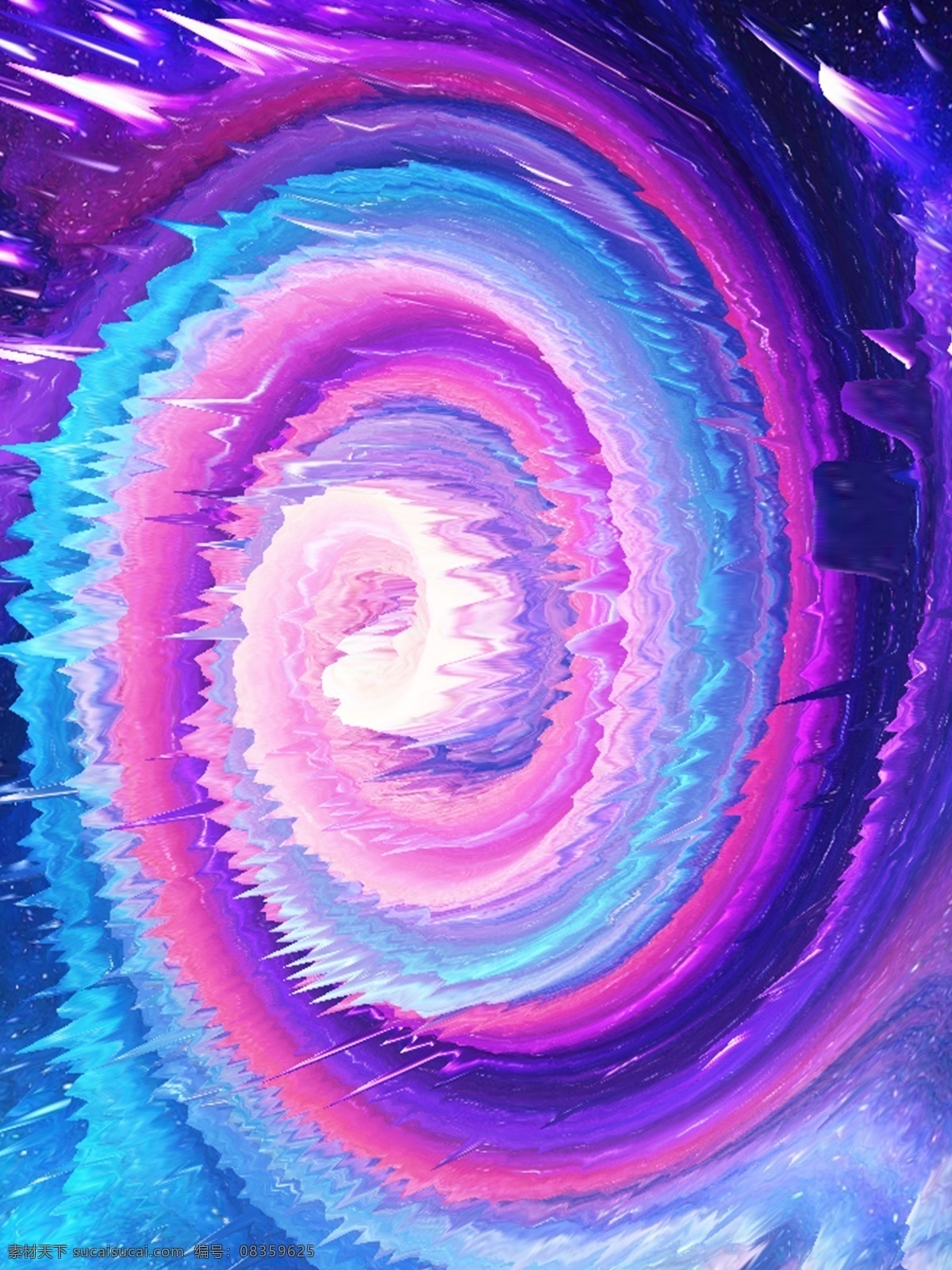 原创 简约 小 清新 蓝色 渐变 3d 漩涡 抽象 背景 小清新 3d漩涡