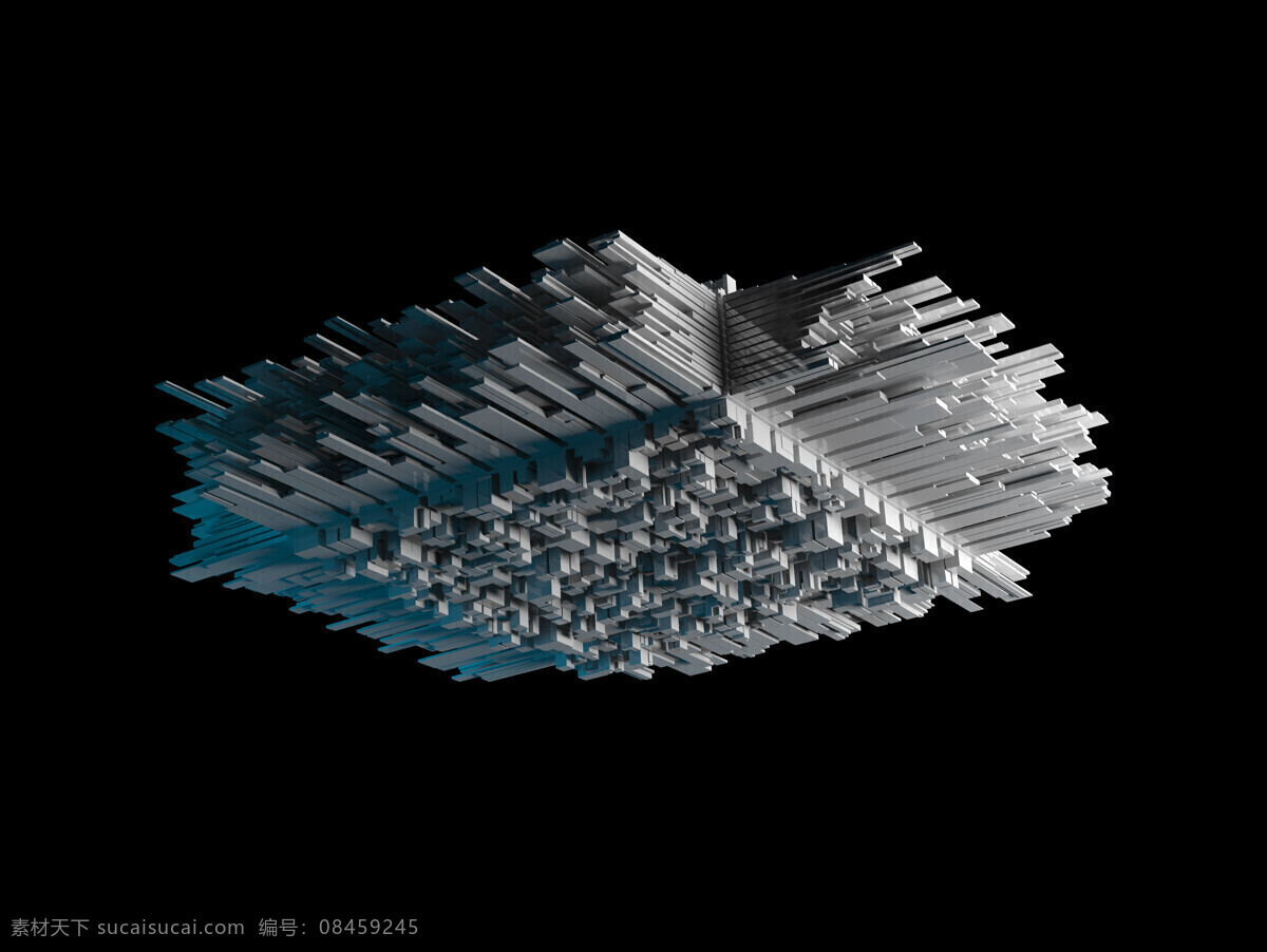 抽象 形状 图案 立体3d 抽象立体 抽象形状 抽象三维图案 蓝天白云 风景 其他类别 生活百科