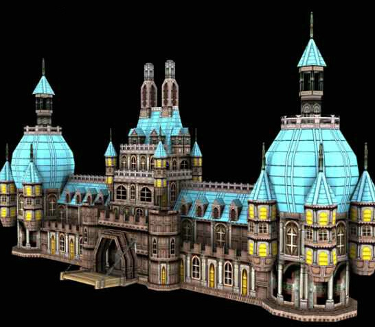 城堡 模型 3d模型 城堡素材 城堡模型 3d模型素材 其他3d模型