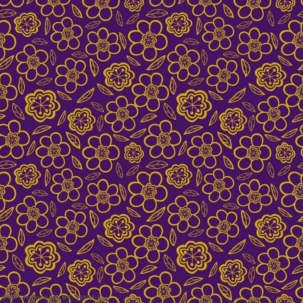 无缝 花卉 图案 纹理 雏 菊花 矢量图 花纹花边
