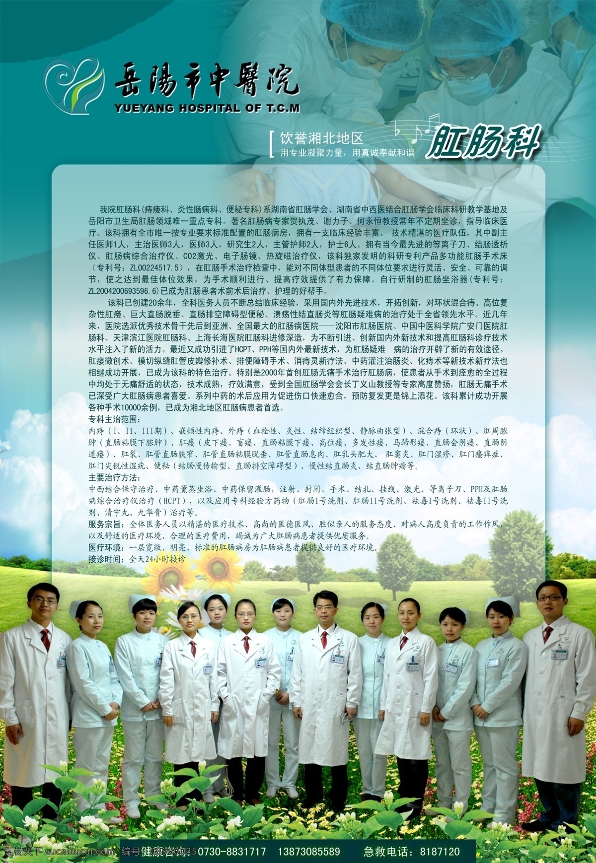 策划 肛肠科 广告设计模板 宣传窗 源文件库 中医 简介 模板下载 肛肠科简介2 中医院 岳阳市 阳光医疗 中天文化 其他海报设计