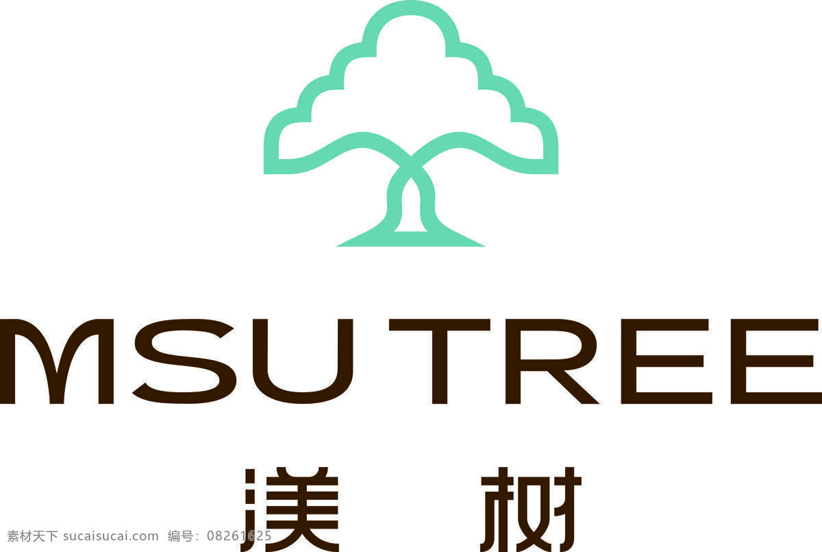 渼树logo 渼树 logo 标志