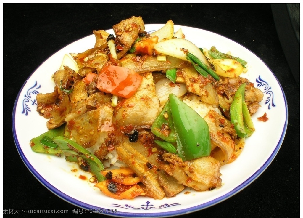 回锅肉盖饭 美食摄影 传统菜 家常菜 传统美食 菜 餐饮美食